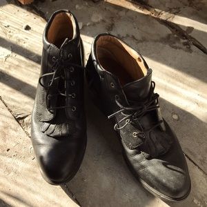 Ariat Black Leather Riding Boots Style 12201